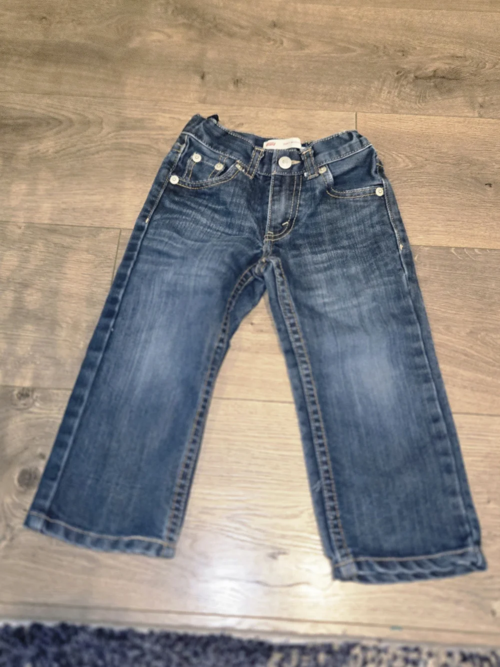 Levis Boys' Blue Bootcut Jeans